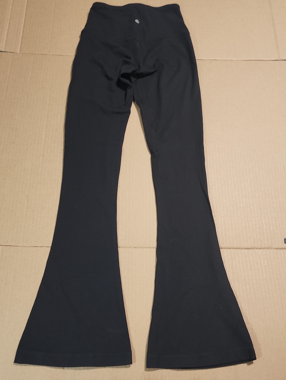 Lululemon Align High-Rise Ribbed Mini-Flared Pant *Regular Black - Picture 5 of 12